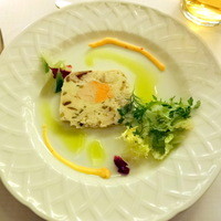 スンガリー 新宿東口本店 - 鮟鱇のテリーヌサラダ仕立て、スメタナソース（サワークリームソース）