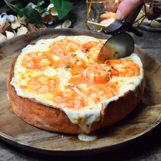 ご予約限定！シュリンプシカゴピザ2900円