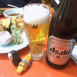 川福 - そして鍋には瓶ビール☆