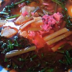 満州ニラら～めんの店 さかえや - 満州ニララーメン（中・アップ）