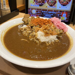 Sukiya - ファイヤーチキンカレー 大盛 870円