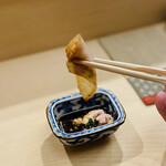 日本橋蛎殻町 すぎた - 肝醤油絶品！