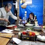 一二三 - 遅い時間は「中華そば」（550円）が大人気