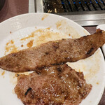 焼肉 京城 - ミスジ