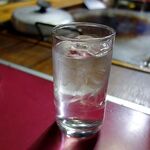 一二三 - 「焼酎」（450円）を水割りで