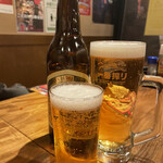 Sakagura Riki - 生ビールと瓶ビール