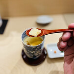 日本橋蛎殻町 すぎた - 金目鯛茶碗蒸し