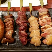 個室居酒屋 番屋 神田駅前店 - 焼鳥おまかせ盛り合わせ：1,000円