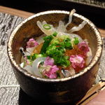 個室和食 紅炉庵 - 【造里】 ふぐ皮湯引き（'12.12月より）