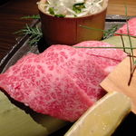 個室和食 紅炉庵 - 【焜炉】 厳選黒毛和牛の牛トロ鉄板焼き（'12.12月より）