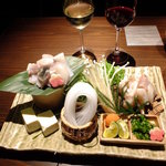 個室和食 紅炉庵 - 【鍋物】 とらふぐてっちり鍋（'12.12月より）