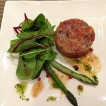 ワンシーン - クリスマスディナー(サーモンとマグロのタルタル サラダ仕立て)