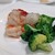 涵梅舫 - 料理写真:海老とブロッコリー、百合根の薄塩旨味炒め