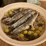 Inada - いつぞやの秋刀魚ご飯。これ絶品でした！！