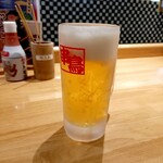 串鳥 - 生ビール 390円