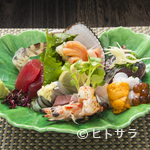 すし亭蘭 - 鮮度、食感ともに抜群な『お刺身盛り合わせ』