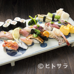 Sushitei Ran - 新鮮な魚介類に、一手間をかけた『おまかせ蘭にぎり』