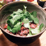 Umui - パクチー納豆と玄米ごはん