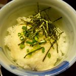 むぎの里 - ミニとろろ丼（315円）のアップ