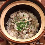 御料理 寺沢 - 焼河豚の炊込みごはん