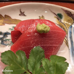 御料理 寺沢 - 塩竃産 天然本鮪 中トロの造り