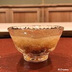 御料理 寺沢 - 外子の蟹酢ジュレ