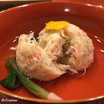 御料理 寺沢 - ずわいがにの身96㌫の真薯