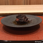 御料理 寺沢 - 仕上げに黒ﾄﾘｭﾌを削り