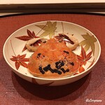 御料理 寺沢 - 香箱蟹の甲羅
