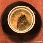 御料理 寺沢 - あわびとくもこの粕汁