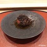 御料理 寺沢 - 仕上げに黒ﾄﾘｭﾌを削り
