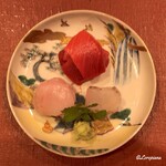 御料理 寺沢 - 天然とら河豚､本鮪 中トロ､寒鮃の造り