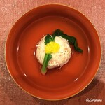 御料理 寺沢 - 蟹真薯の椀物