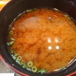 とんかつ とんQ - しじみ汁