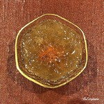 御料理 寺沢 - 外子とかに酢ジュレ