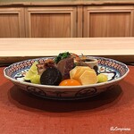 御料理 寺沢 - 八寸風の旬菜盛合せ