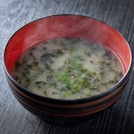 海鰻味噌湯