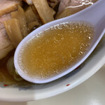 中華そば　ほりこし - スープ