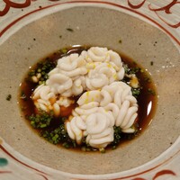 寿司 赤酢 - 白子ポン酢