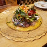 7FUKU - アジのカルパッチョ