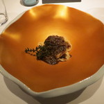 フロリレージュ - カレーうどんと呼ぶべからず（笑） 秋川牛のスパイシー煮込み、自家製のヌイユと2