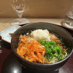 車力門 おの澤 - お蕎麦①桜海老たっぷり♡