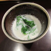 鮨 福萬 - 白子すり流し