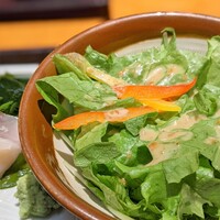 別邸 きときと - サラダ（富山新湊産白海老天丼御膳）