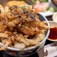 別邸 きときと - 白海老天丼（富山新湊産白海老天丼御膳）
