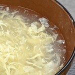 Koumiya - スープ（香味からあげ定食）