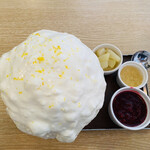 サカノウエカフェ - カスタムかき氷　一杯目