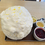 サカノウエカフェ - カスタムかき氷　一杯目