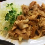 丸長食堂 - 豚生姜焼き