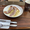 プレストンカフェ - 料理写真:ベーコンカルボナーラとドリンクバー